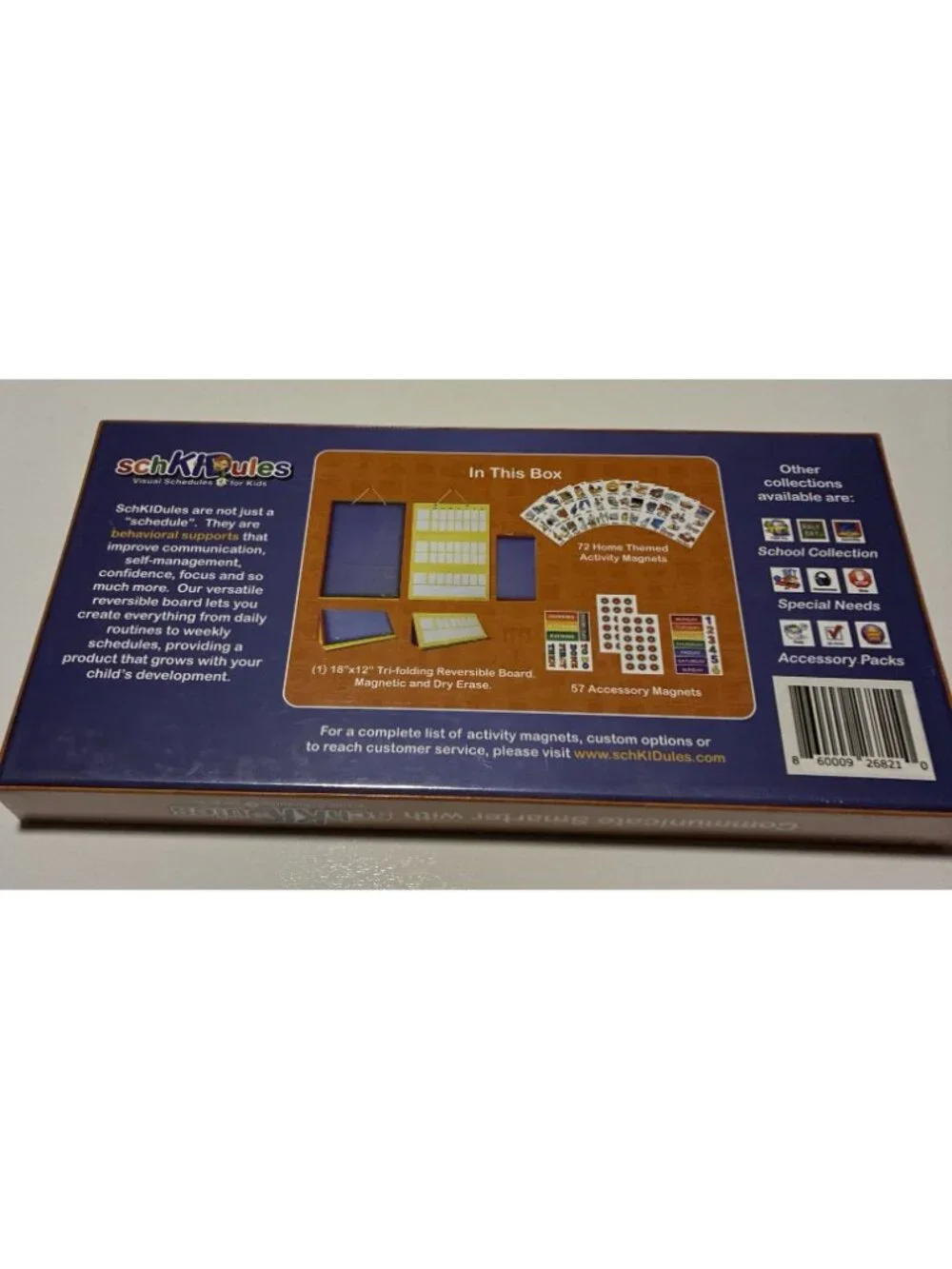 SchKIDules Visual Schedule for Kids Home Bundle Board Daily Calendar New ADHD